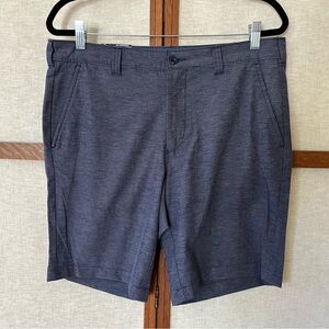 Izod Golf Shorts Straight Fit Blue 9” Inseam 32” Waist